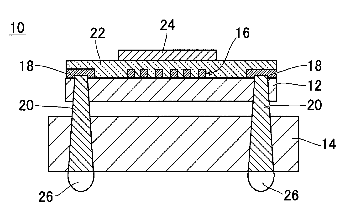 Infrared sensor and method for producing same