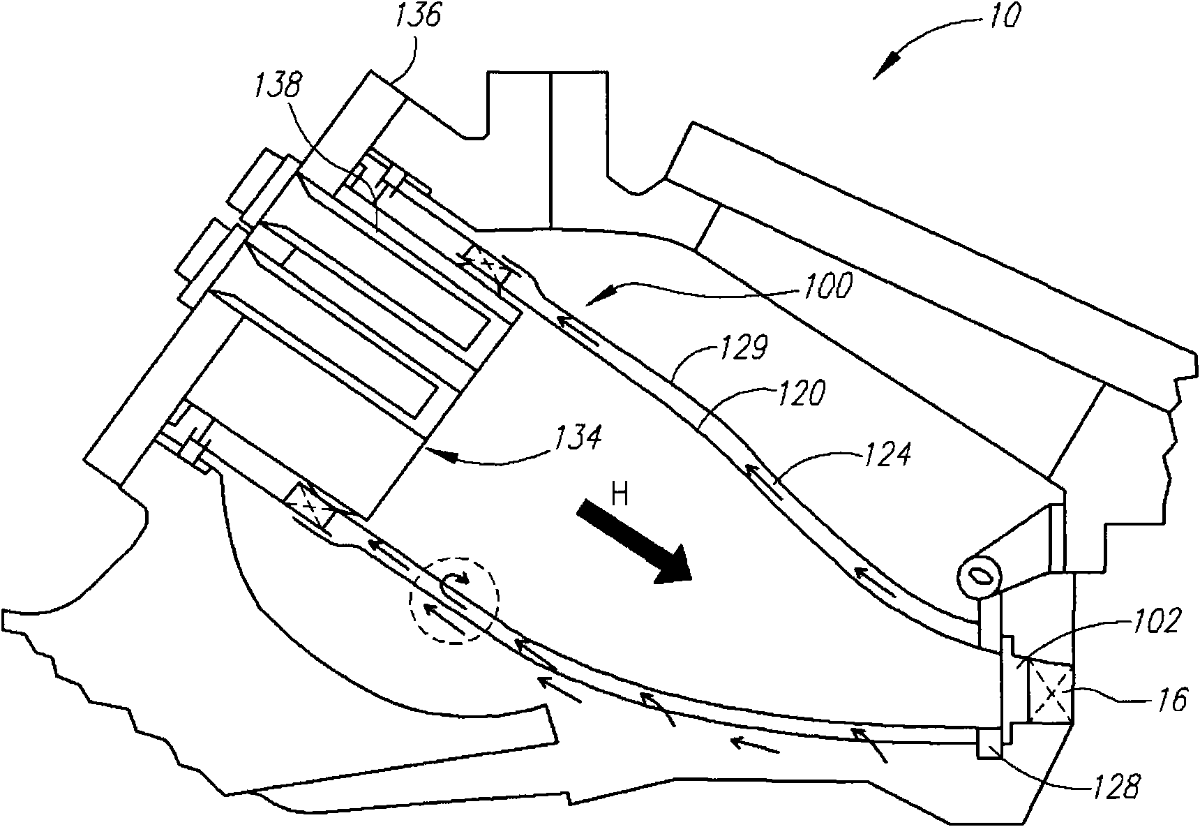 Combined convection/effusion cooled one-piece can combustor