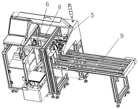 PCB separation counting machine