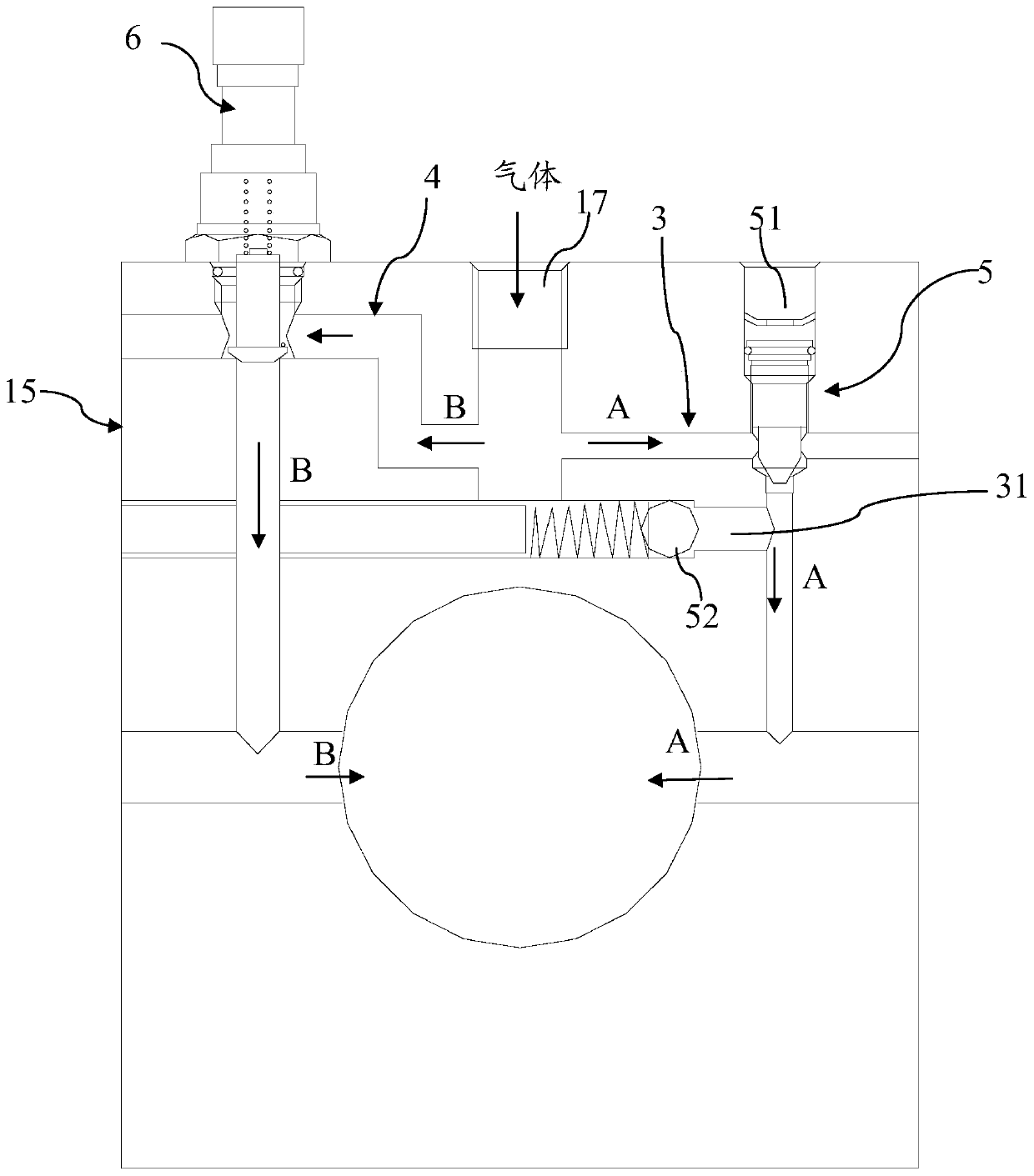 Welding torch cylinder