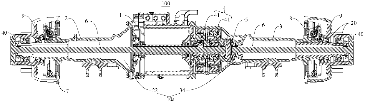 Drive axle and vehicle with same