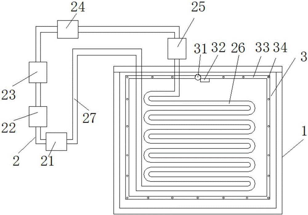 Ice storage air conditioning device