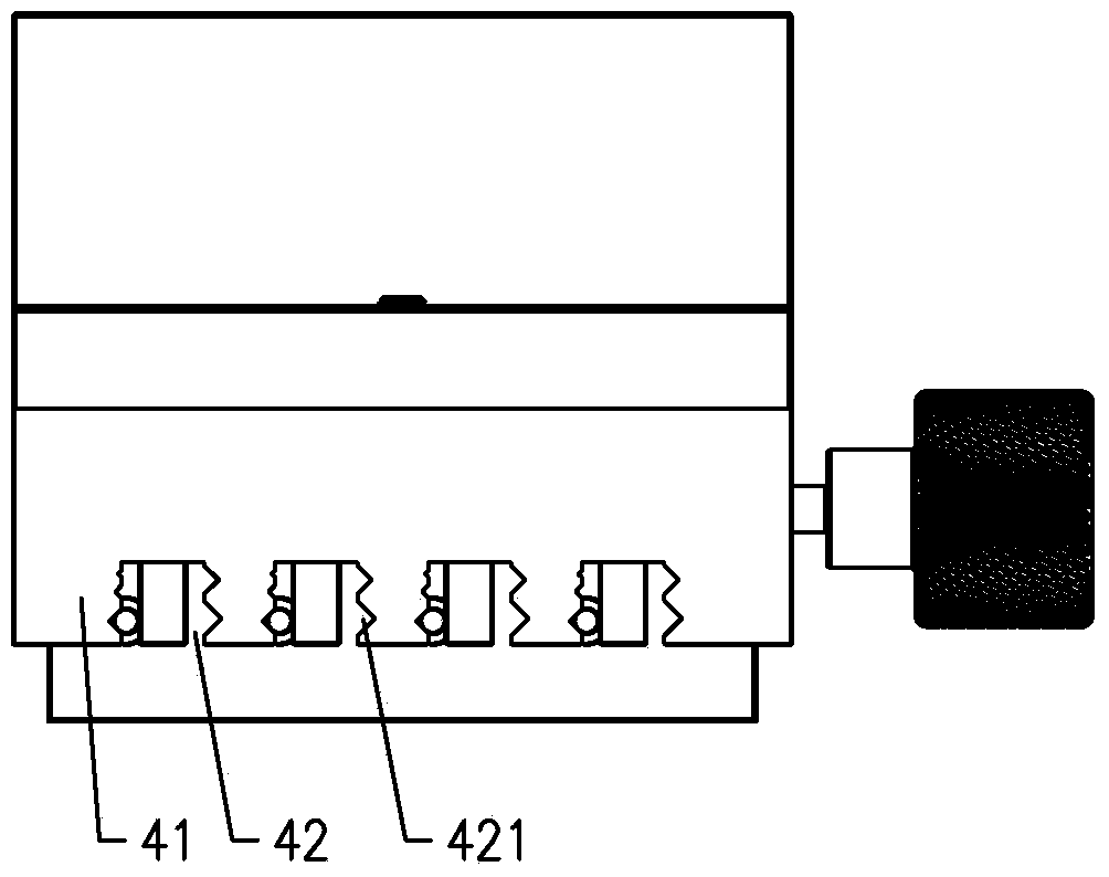 Grinding jig for ejector pins of plastic molds