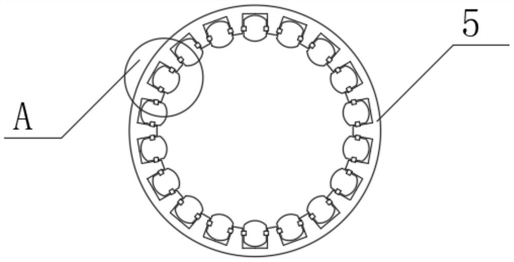 Communication cable winding device