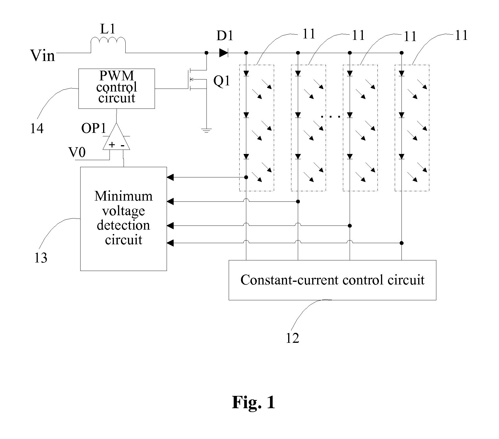 LED backlight drive circuit