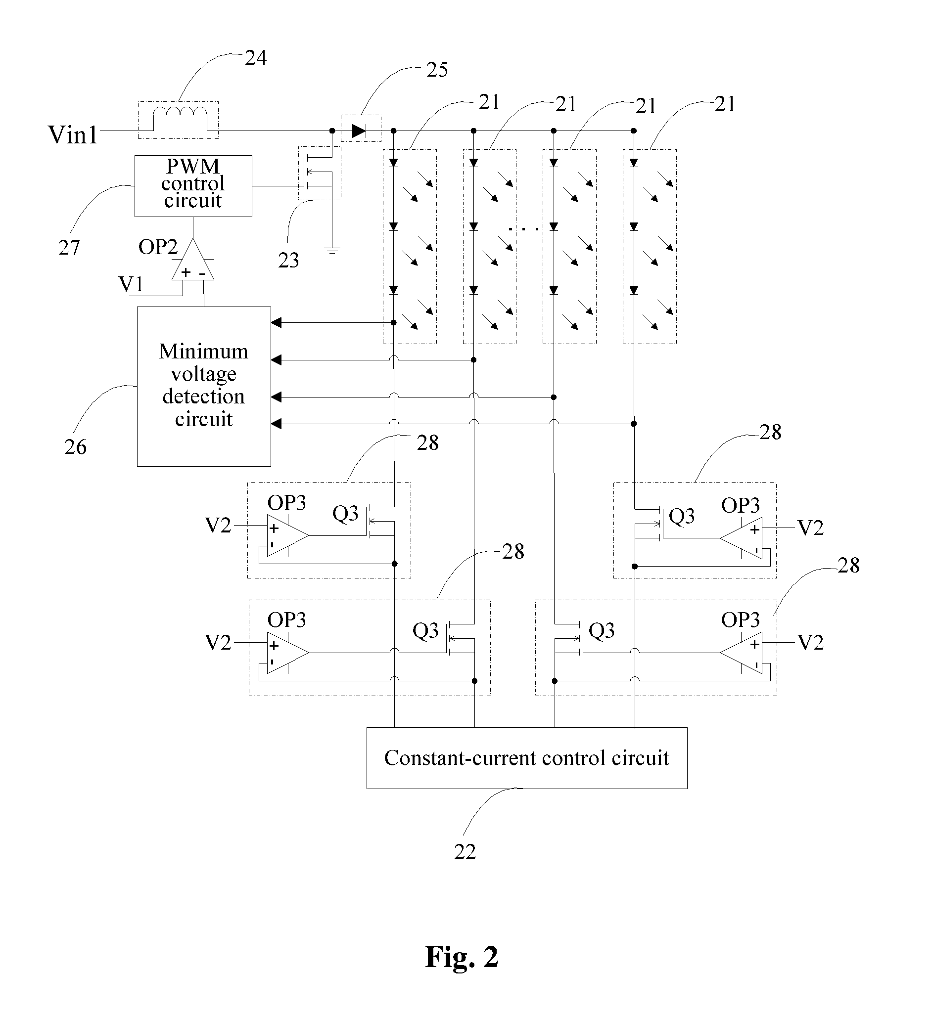 LED backlight drive circuit