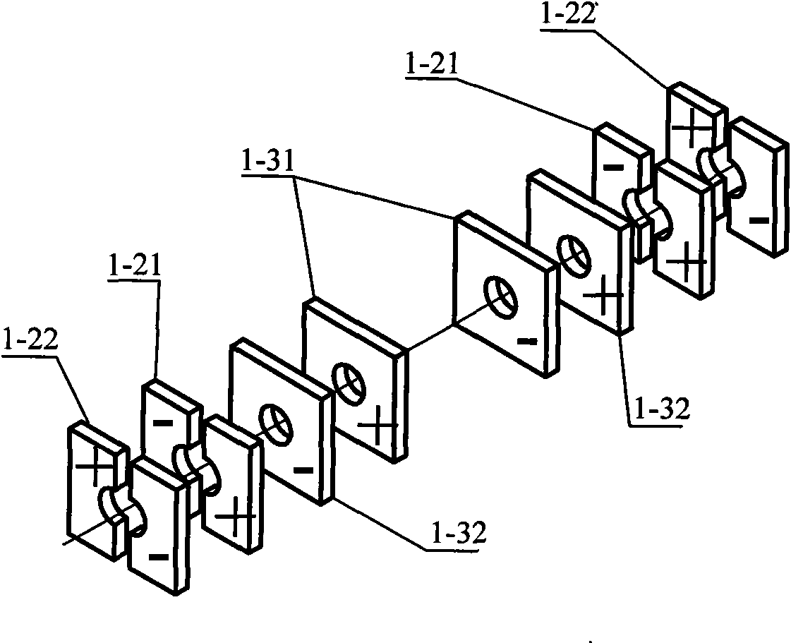 Longitudinal and flexural composite transducer type double cylinder-shaped traveling wave ultrasonic motor vibrator