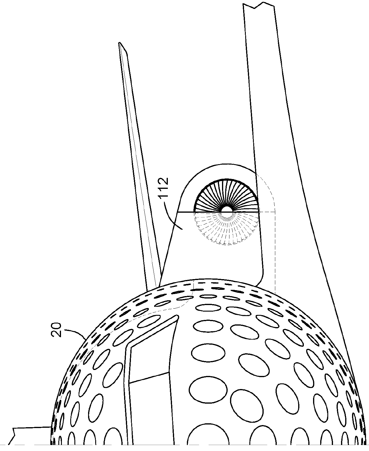 Air intake structure and airflow control system