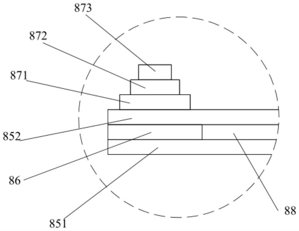 Cantilever beam probe card prepared by MEMS process and preparation method