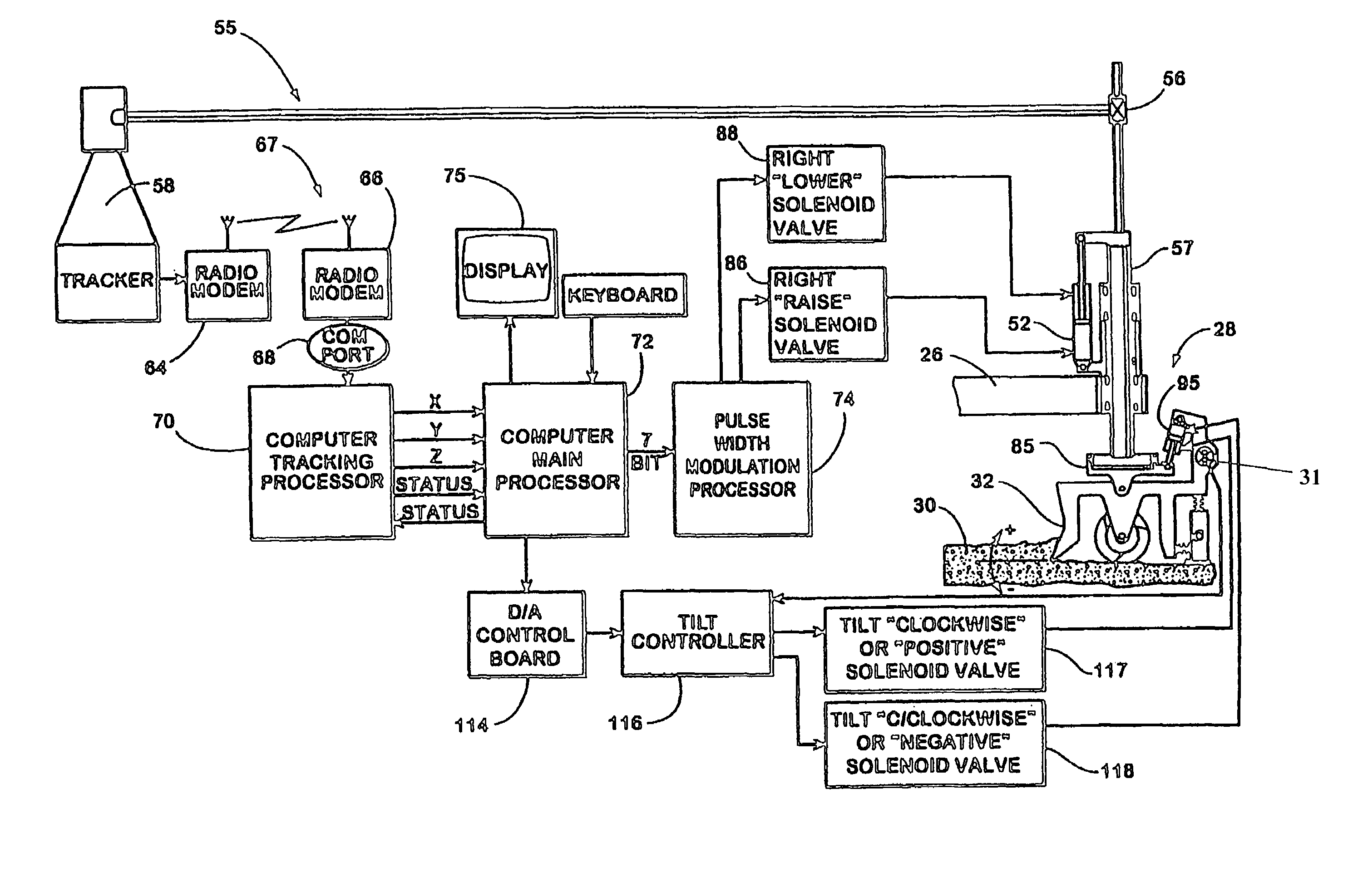 Apparatus and method for three-dimensional contouring