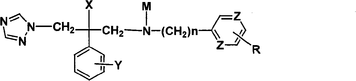 Novel triazole antifungal compound and salt thereof