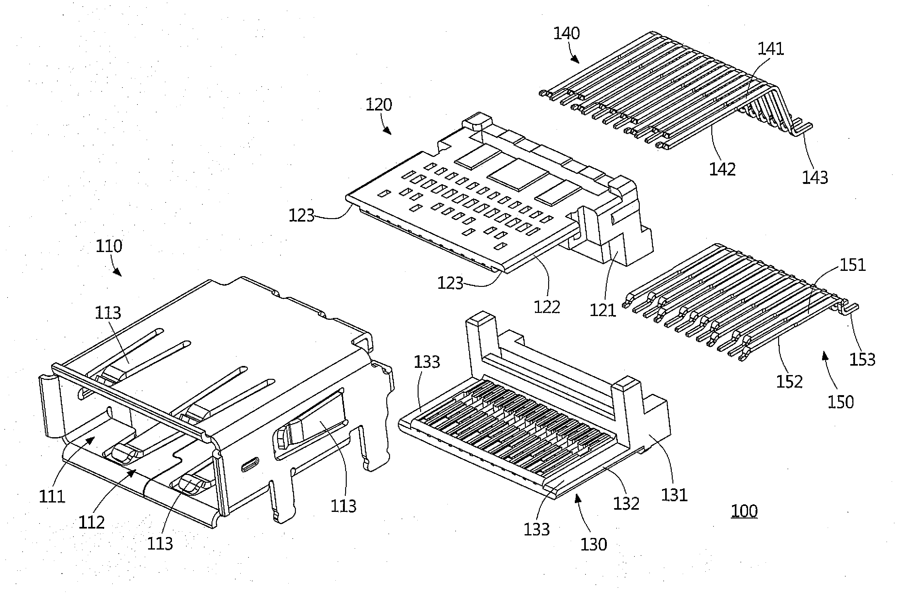 Receptacle Of Electrical Connector