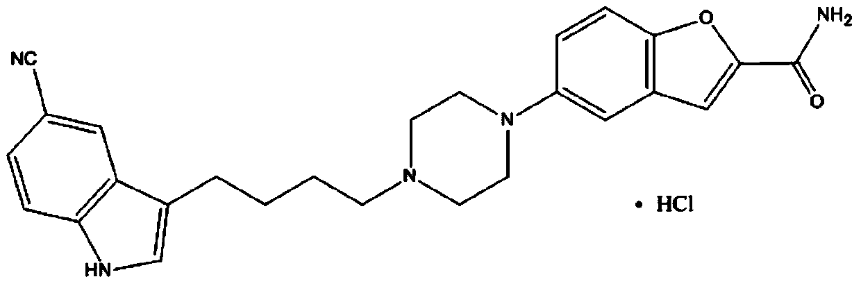 Method for preparing vilazodone intermediate 5-piperazinyl-2-acyl substituted benzofuran