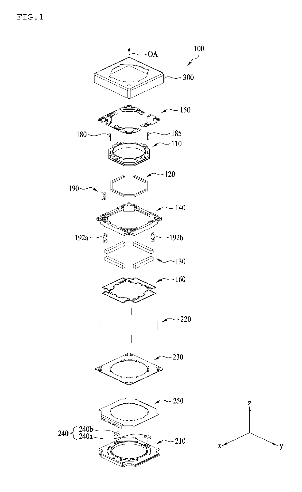 Lens driving apparatus, and camera module and optical device including same