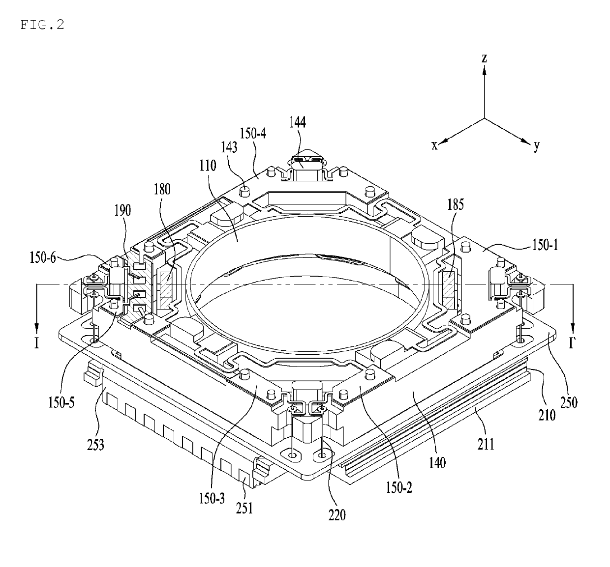 Lens driving apparatus, and camera module and optical device including same