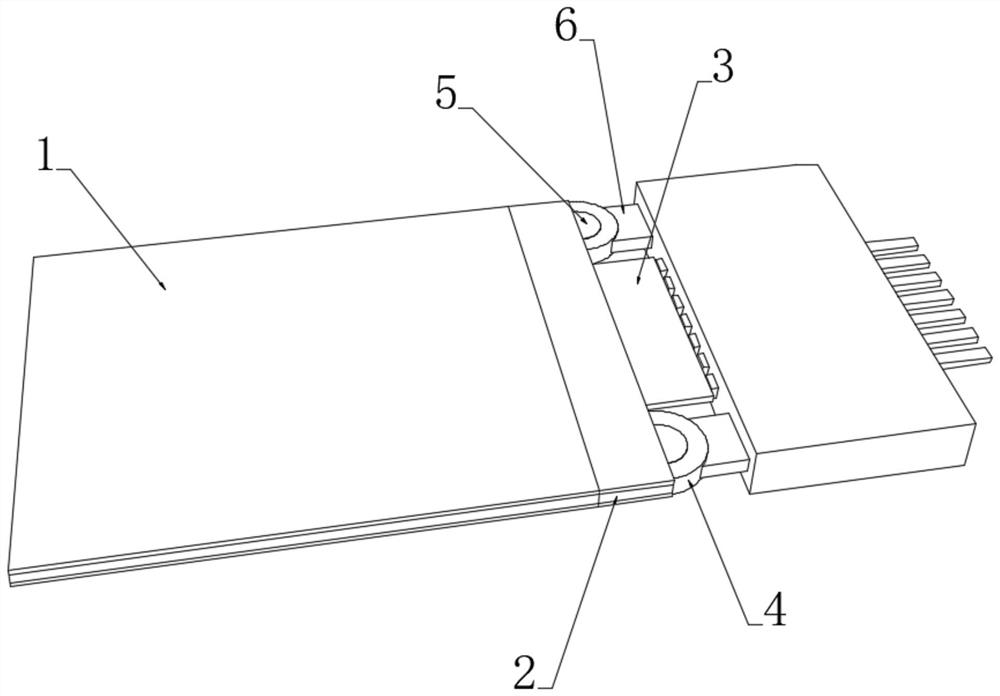 Flexible circuit board easy to electrically assemble