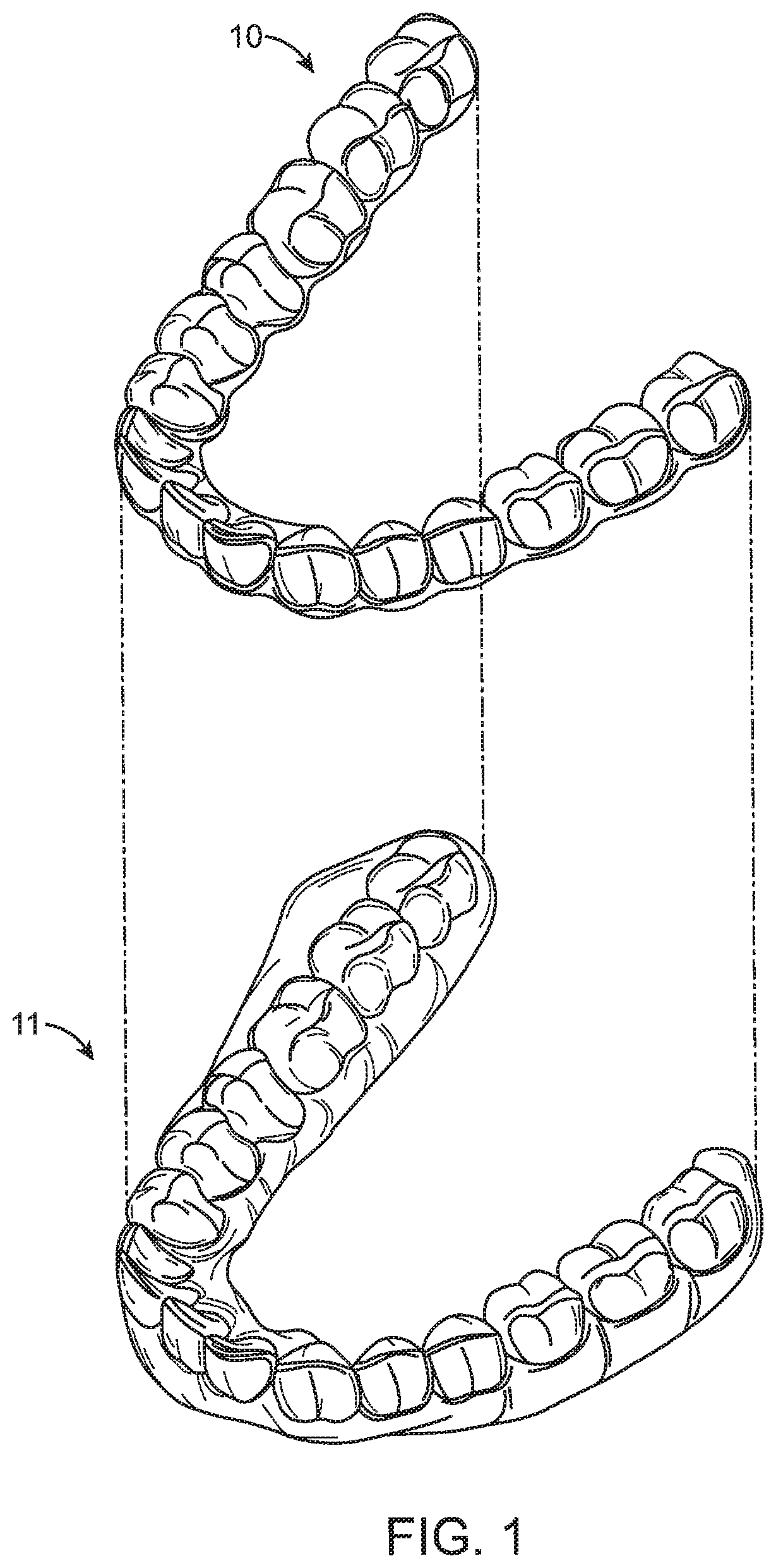 Shape engineered aligner—auto shaping