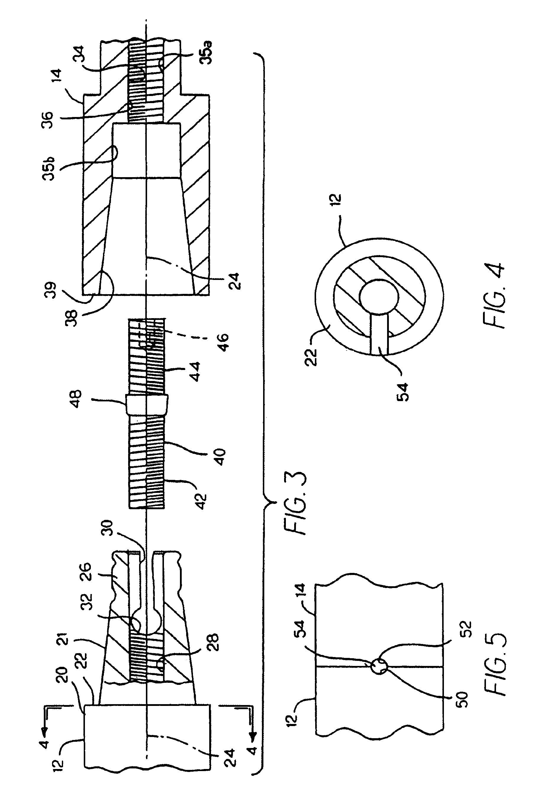 Milling tool holder with differential screw