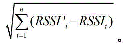 Mobile label positioning and tracking method in WIFI network based on Lankmark