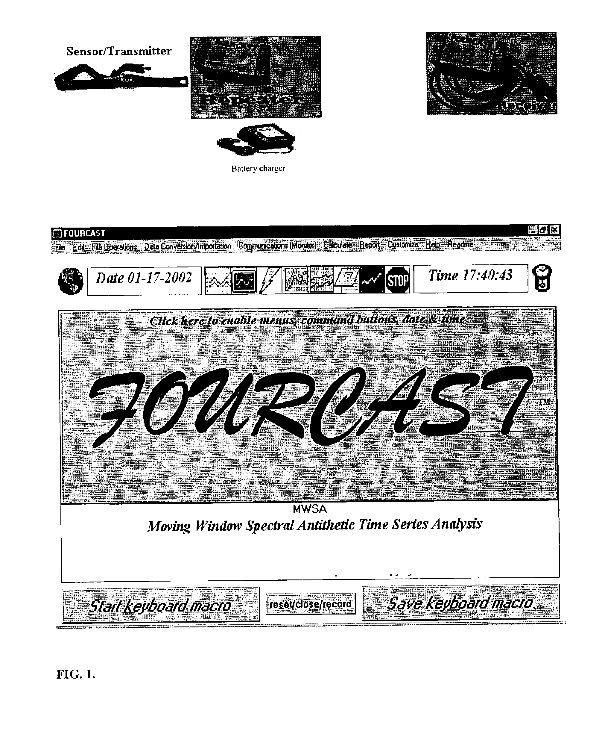 Computer powered wire(less) ultra-intelligent real-time monitor