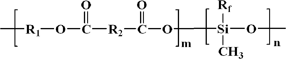 Hydrophobic modified polyester and preparation method thereof