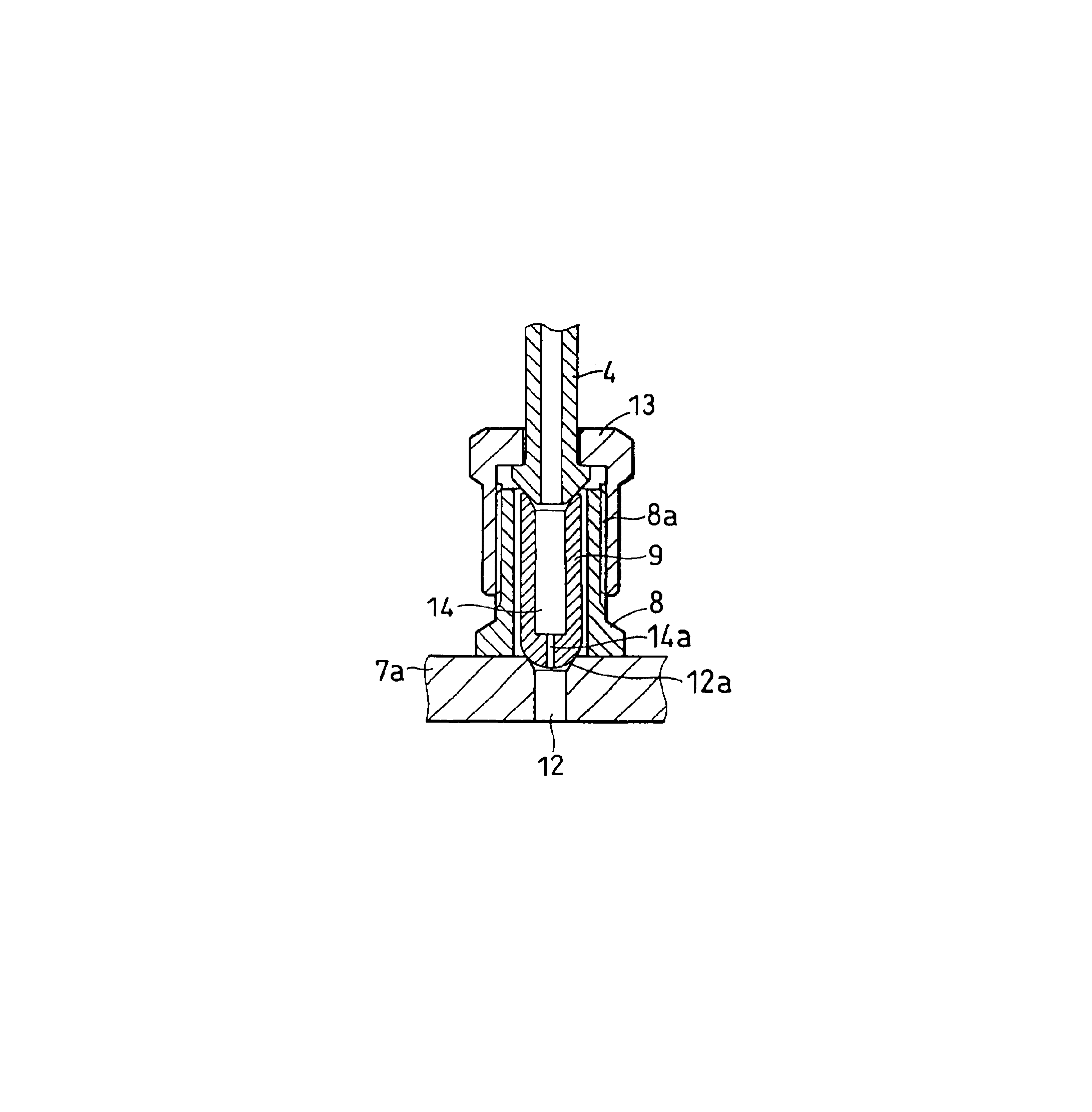 High pressure fuel accumulation device