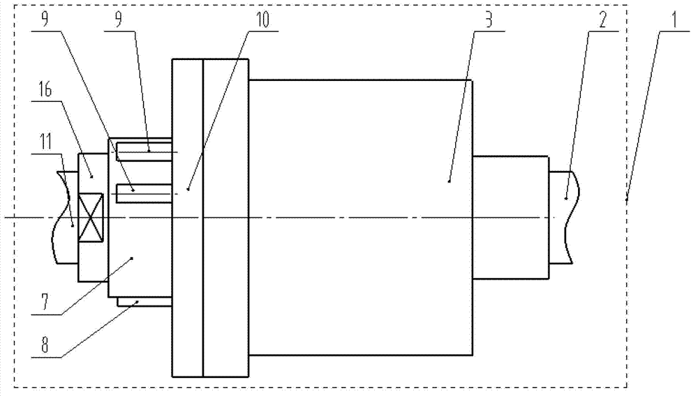 Warm type high-speed forming device for experiments