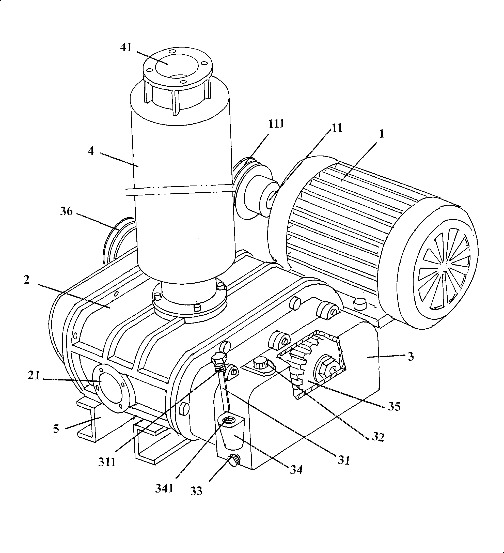 Roots blower