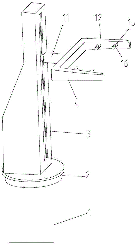 Automatic gripping device