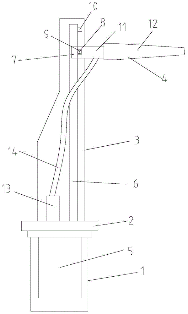 Automatic gripping device