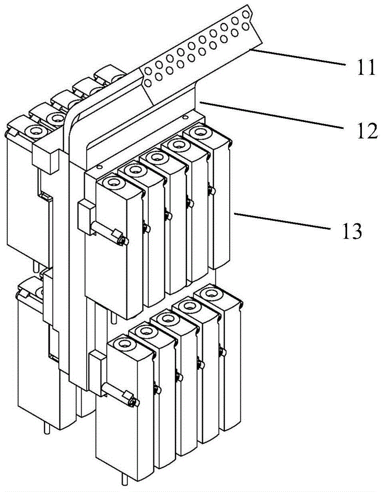 Intelligent mineral dry separation system based on intelligent arrayed air nozzles