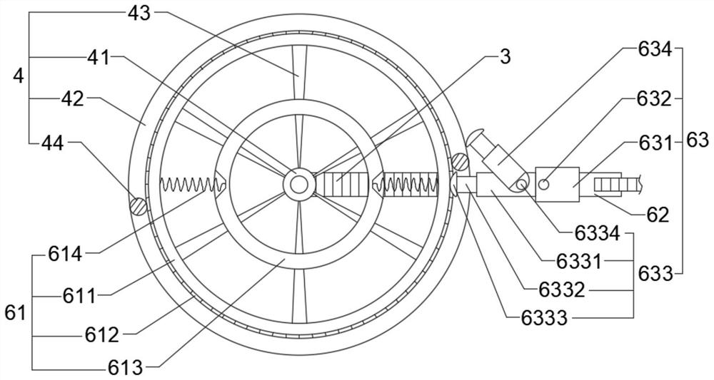 An external knocking drum screening device for preparing plaster of paris powder