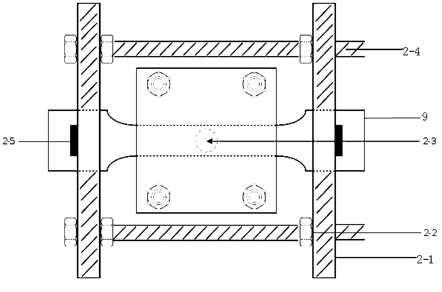 Deep-sea stress corrosion and seepage hydrogen experimental simulation device