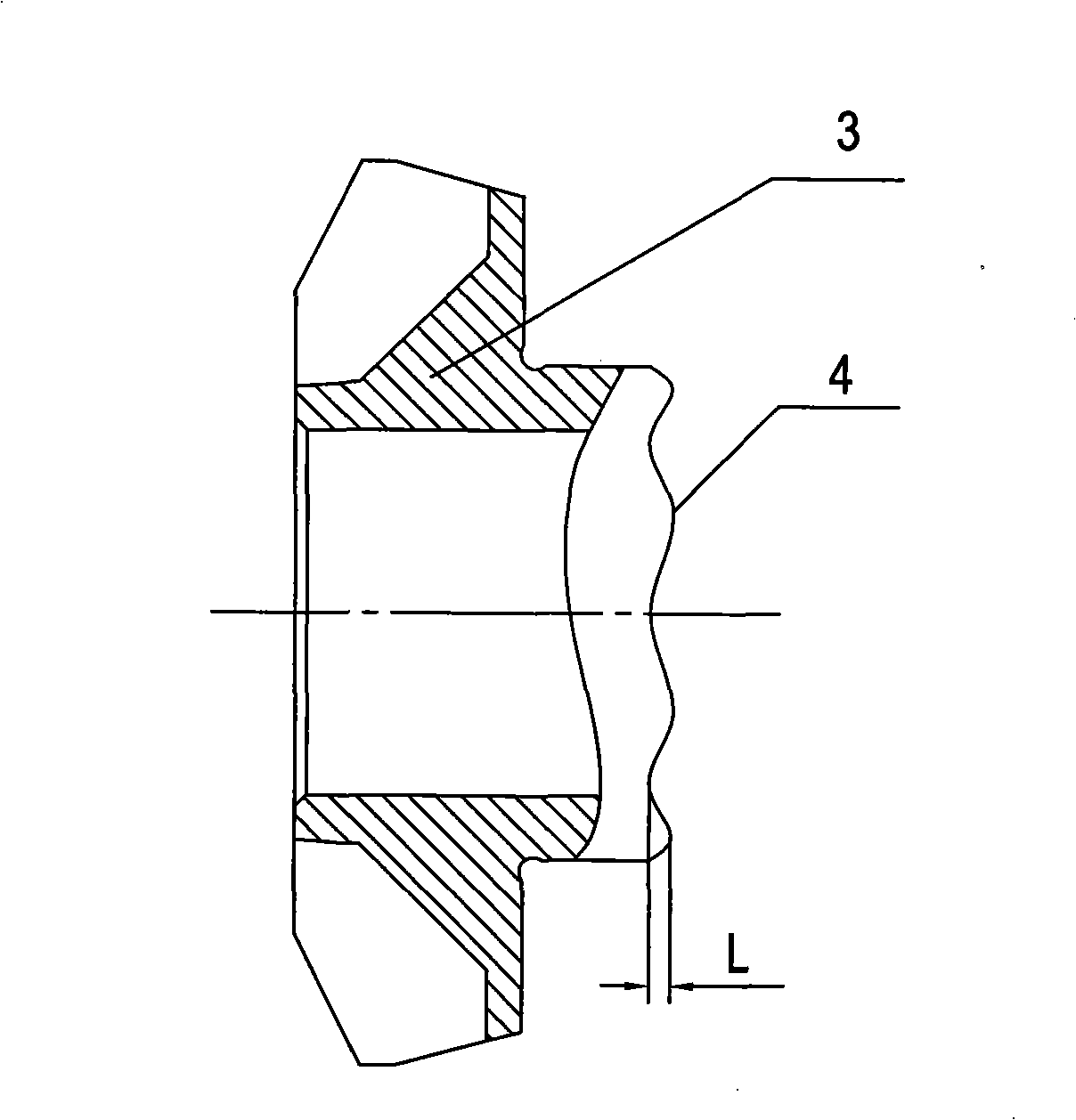 Transmitting ratio variable slip-limiting speed differentiator