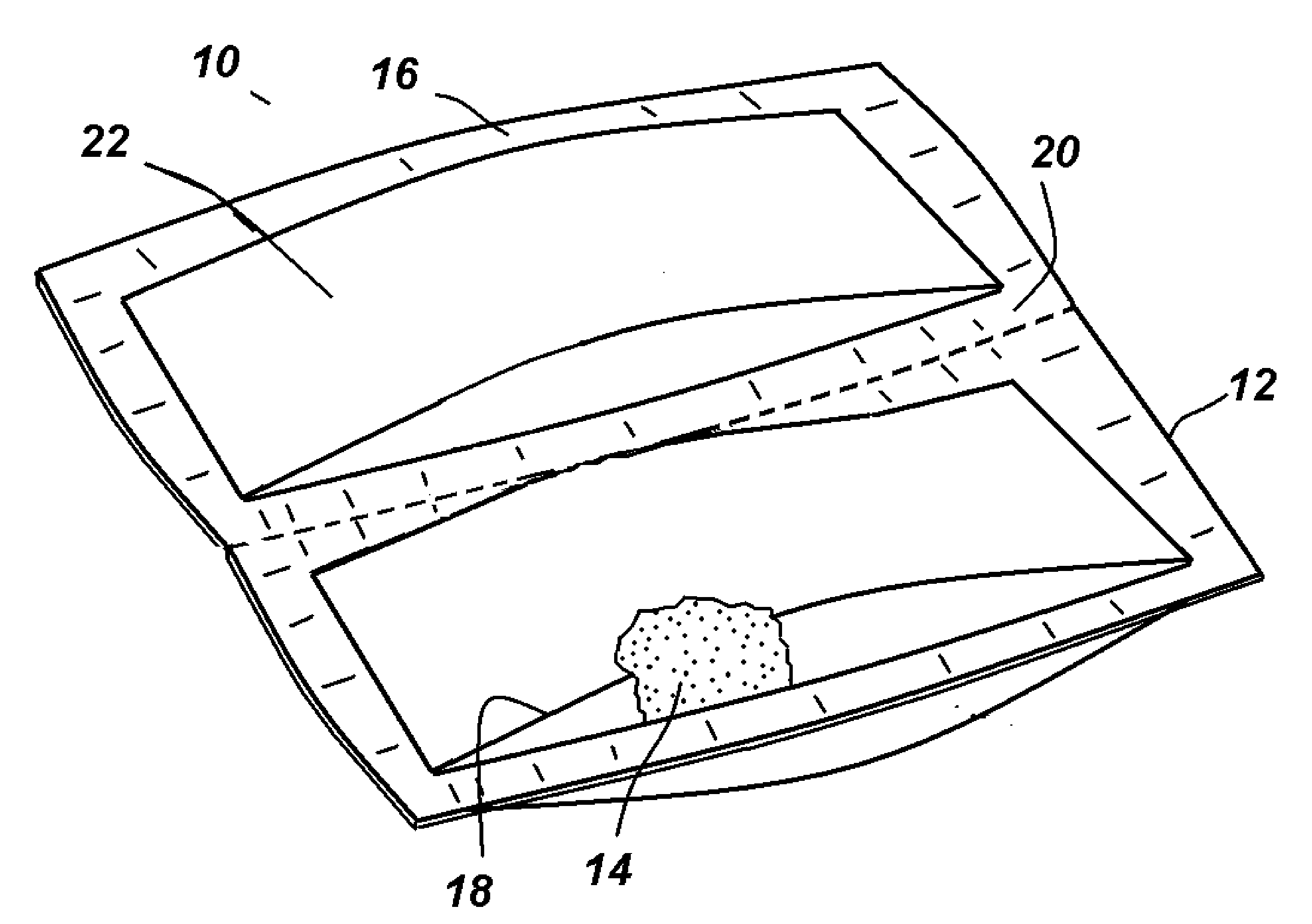 Dosing Bag Structure for Dispensing Fiber and Admixtures into Cementitious Mixtures