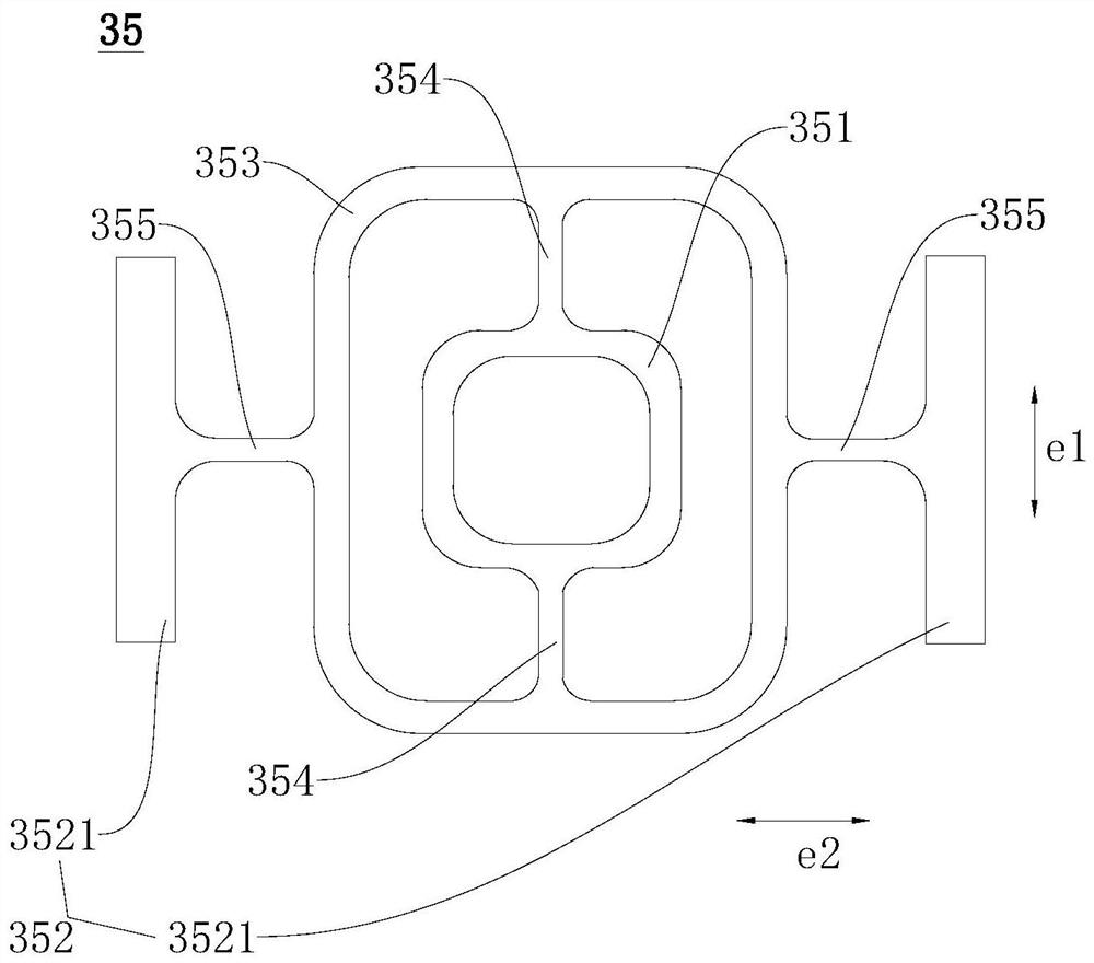 Anti-shake elastic piece, camera assembly and electronic equipment