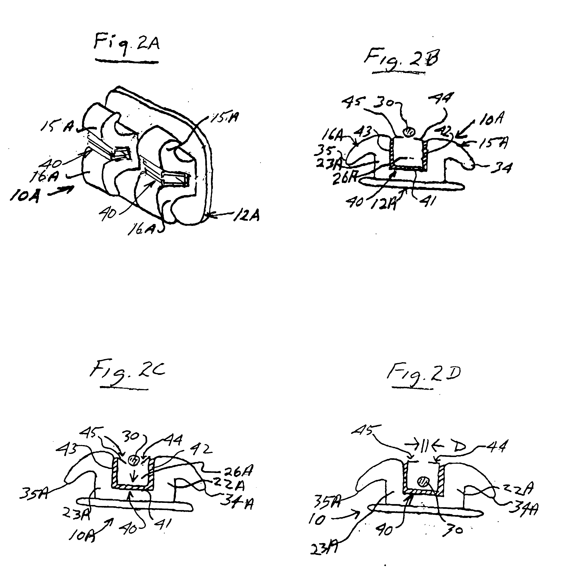 Shape memory self-ligating orthodontic brackets