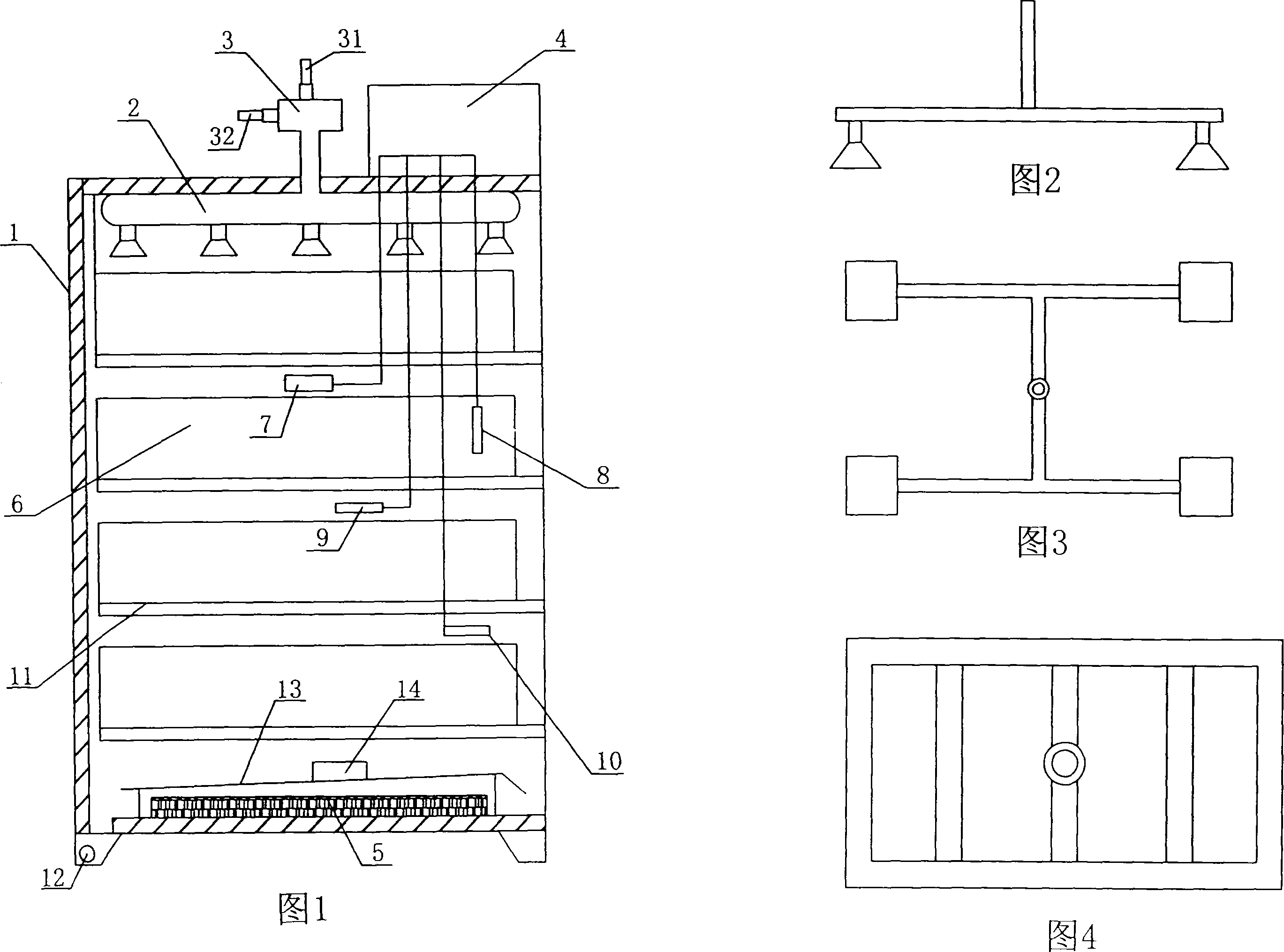 Sprout vegetables intelligent breeding device