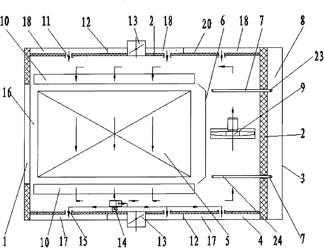 Solar drying device