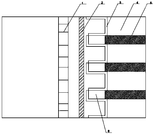 A strip-fill mining method for extra-thick coal seams relying on steel formwork trolleys