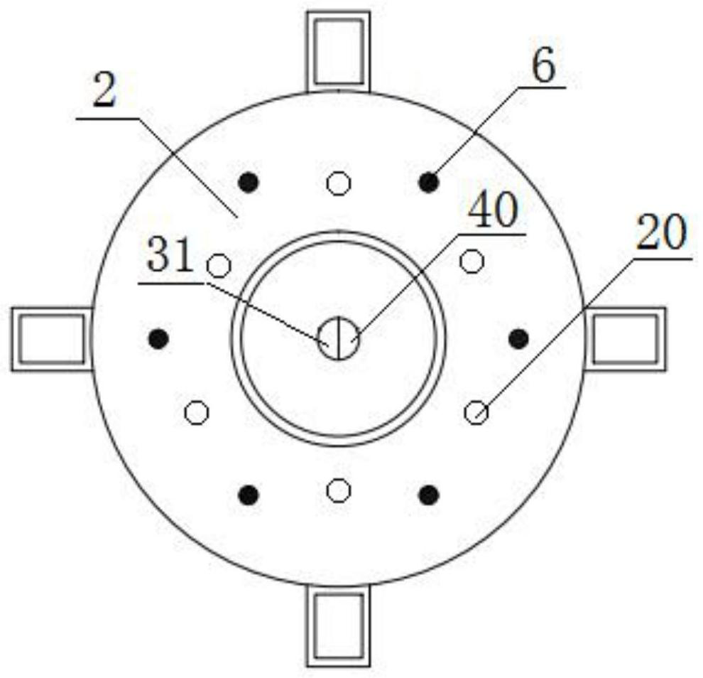 Suspensible ice and snow landscape display device