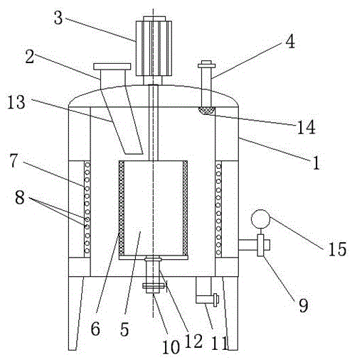 Separation type airflow drying kettle