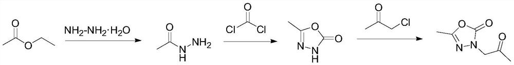 A kind of preparation method of pymetrozine