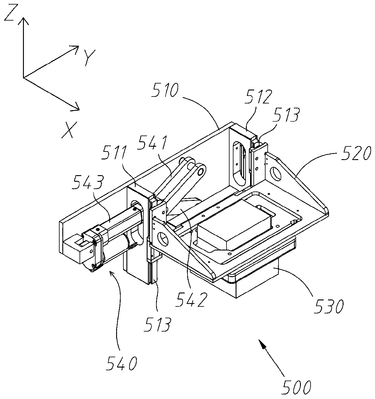 Circumferential arrangement type multi-lane battery changing station