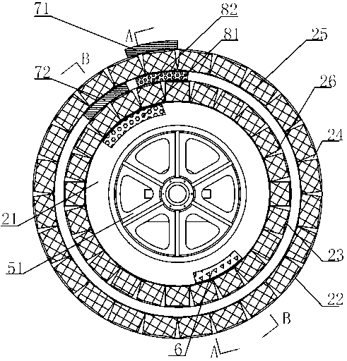 Horizontal magnetic field type vertical-ring high gradient magnetic separator