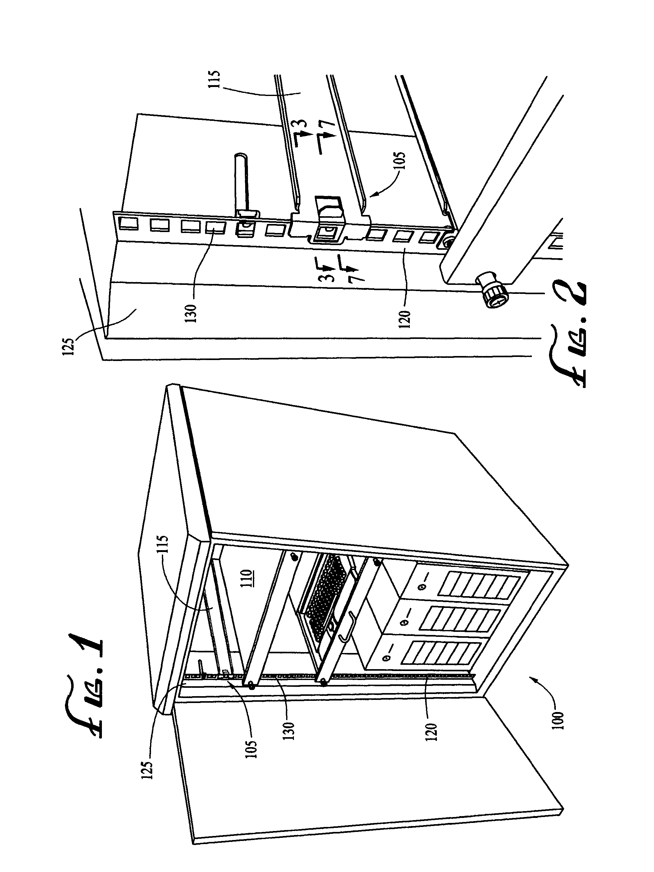 Spring loaded bracket assembly having a tool-less attachment and removal feature