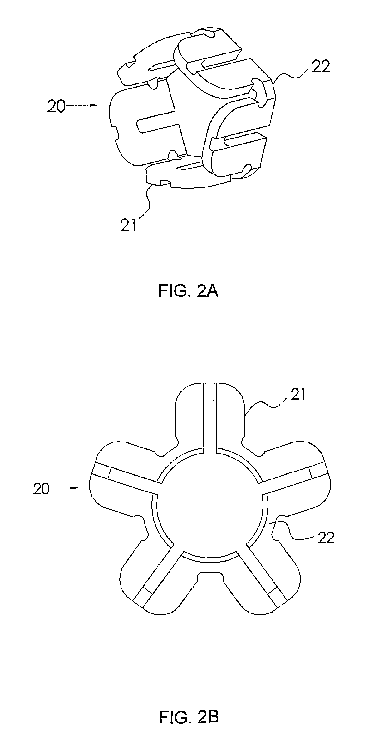 Segmented insert for intervertebral support