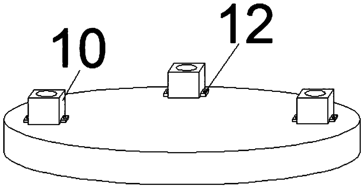 A portable mounting bracket device for motor