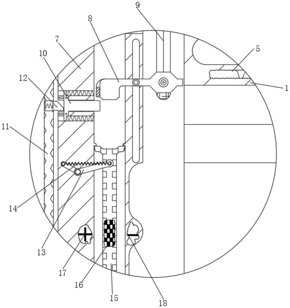 Nail shooting device for decoration with function of preventing nails from getting stuck