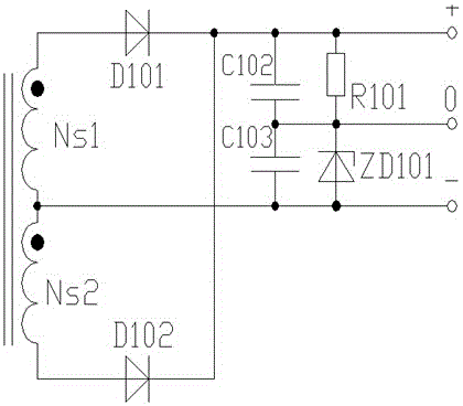 Driving method and device for IGBT provided with push-and-pull isolating power source